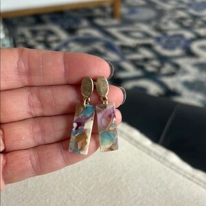 Multicolor Dangle Earrings